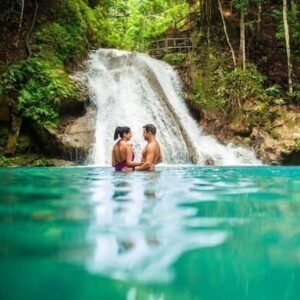 Blue Hole Ocho Rios & Martha Brea River Rafting Combo Tour Package